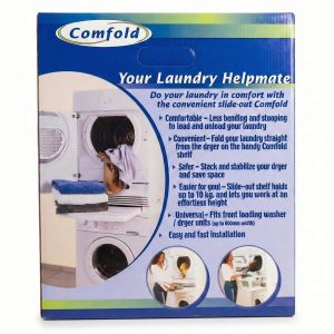 מדף COMFOLD למייבש כביסה – חוצץ אוניברסלי עם מדף נשלף