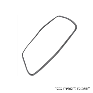 גומיה מקורית לתנור Electrolux / AEG לאטימת דלת התנור | תוצרת גרמניה | 4 תפסני מתכת