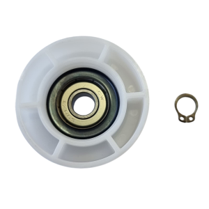 גלגל מתיחה מקורי למייבש כביסה Bosch Siemens Constructa מקט 00632045 כולל לאגר פנימי ותפס