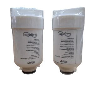 זוג סננים לבר מים אינפיניטי – סינון משקעים ופחם פעיל