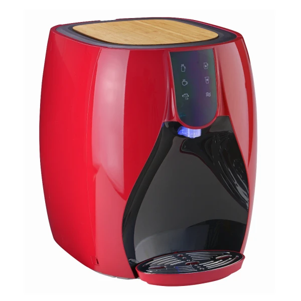 בר מים One Touch אדום שחור | בר מים טאץ' וואן אדום | מתקן מים קומפקטי מסך מגע אדום שחור