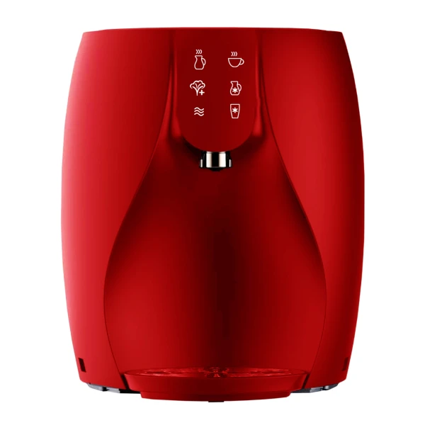 בר מים One Touch אדום | בר מים טאץ' וואן אדום מלא | מתקן מים מסך מגע אדום