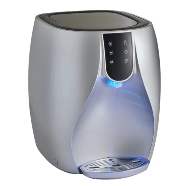 בר מים One Touch כסוף | בר מים טאץ' וואן אפור כסוף | מתקן מים מסך מגע כסוף