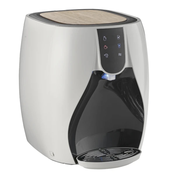 בר מים One Touch לבן שחור | טאץ' וואן לבן שחור | מתקן מים קומפקטי מסך מגע לבן שחור