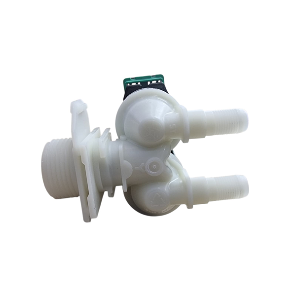 שסתום כניסת מים כפול שני סלילים Bosch Siemens כל טכני השרון ברז מים כפול מכונת כביסה Bosch Siemens שני סולנואידים 007161