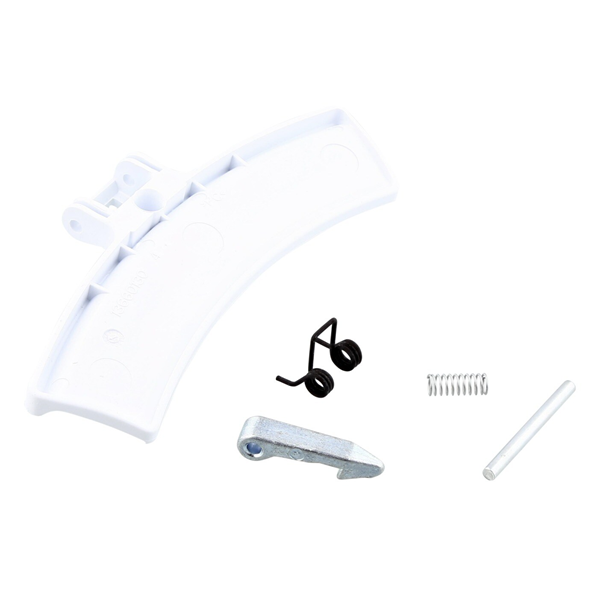 גב ידית דלת למייבש Electrolux AEG כל טכני השרון ידית דלת למייבש כביסה Electrolux AEG מבט אחורי כולל חלקי התקנה