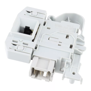 מנגנון נועל דלת מכונת כביסה בוש סימנס תקריב