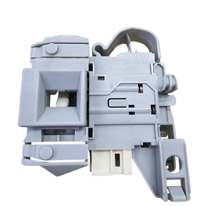 מנגנון נעילת דלת מקורי למכונת כביסה Electrolux / AEG / Zanussi מק״ט 8084553083 – מבט חזית