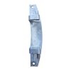 ציר דלת למכונת כביסה Bosch Siemens Constructa מבט צד מרחק חורים 140 ממ